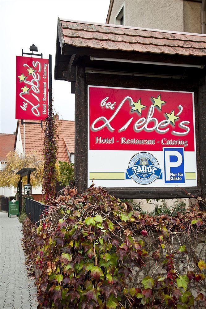 Hotel bei Liebe's Erlenbach am Main Exterior foto